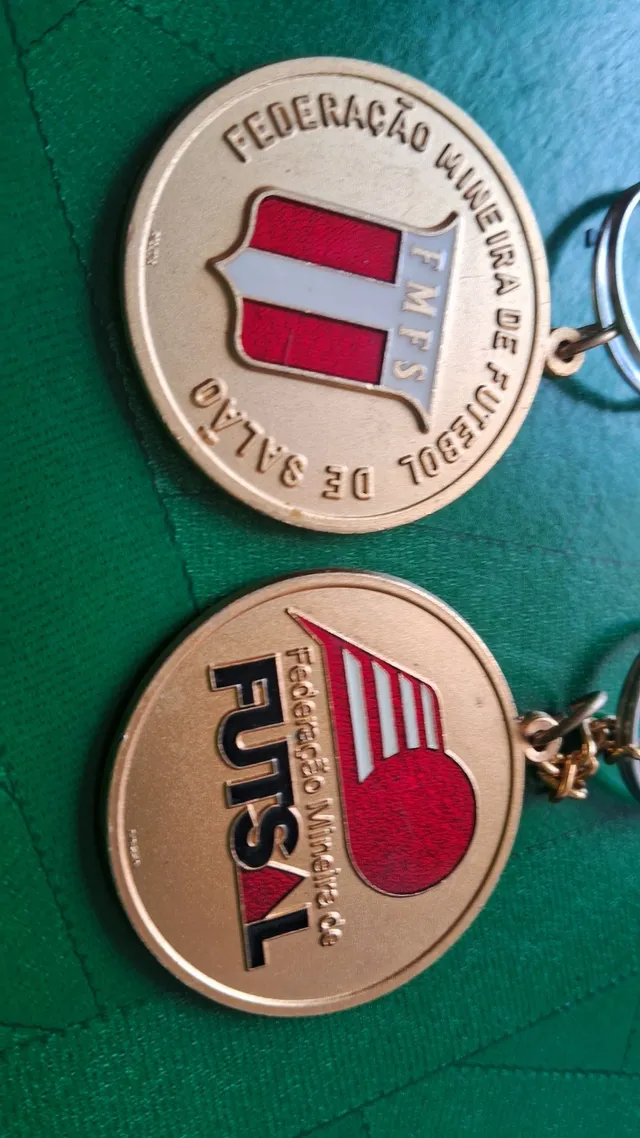 Futebol Antigas Medalhas de Futebol de Salão