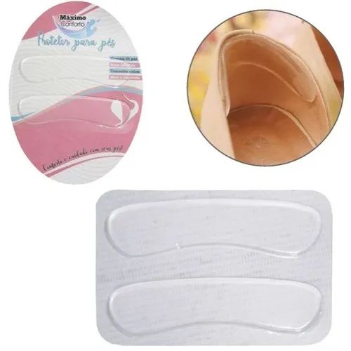 Protetor Para Calcanhar Tendão De Silicone C/ 2 Pçs 9448807 - Foto 2