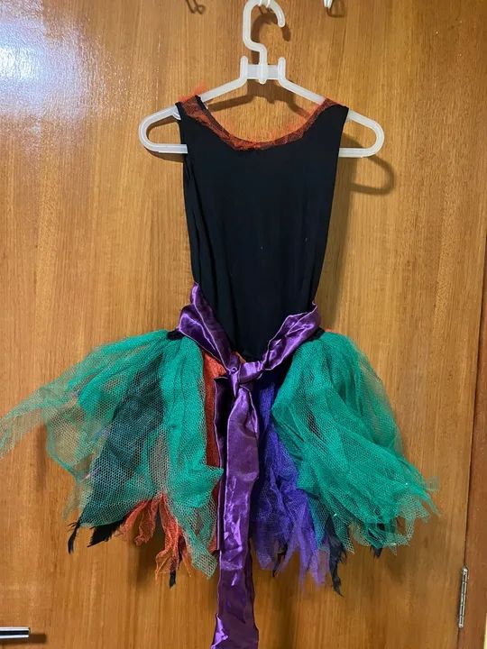 Vestido Infantil - vem com pote e bruxa  - Foto 2