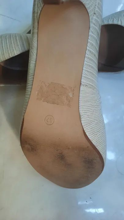 Sapato peep toe Corello - Foto 4