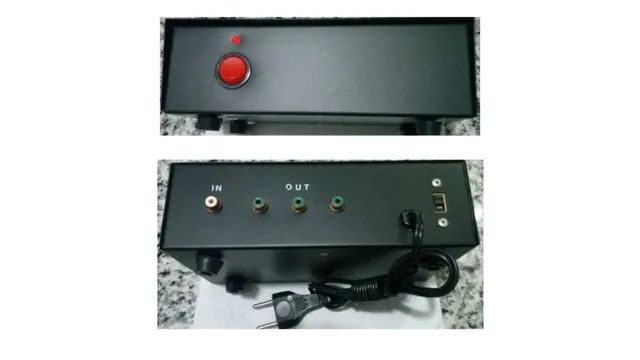 Video Splitter 1 X 3 Para Tv's Bivolt Chaveado