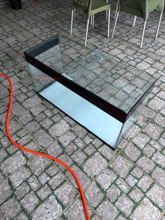 Aquário Aquaterrário Retangular Lapidado para Peixes - Foto 4