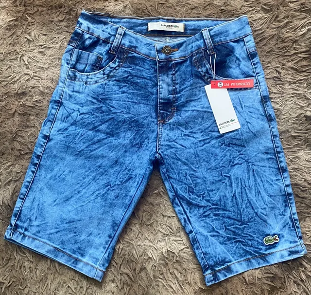 Fabrica de store bermudas jeans masculinas