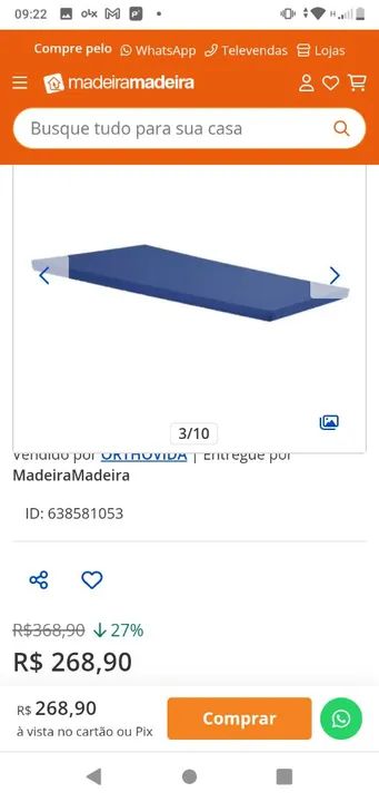 Colchão visitas capa lavável com feicho.