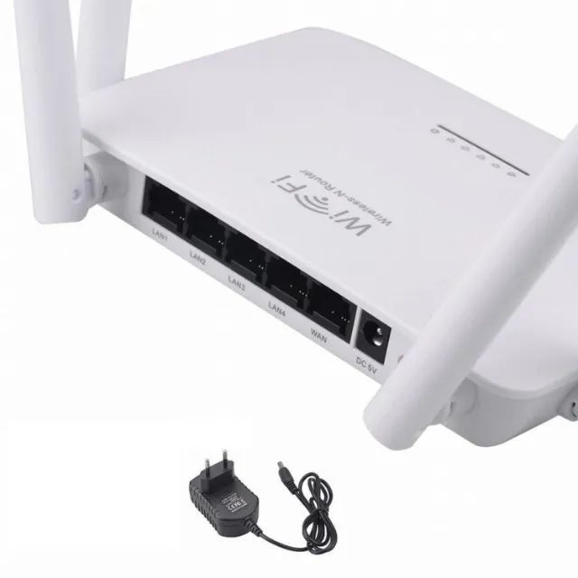 Roteador Wifi Wireless-N Leon 4 Antenas 300mbps - 873 - Foto 4