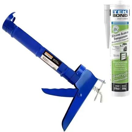 Kit aplicador  e silicone  completo  2 em 1  - Foto 6