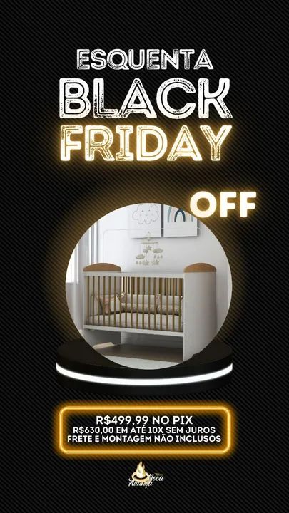 Esquenta black friday! Promoção berço 36 - Informações na descrição do anúncio.
