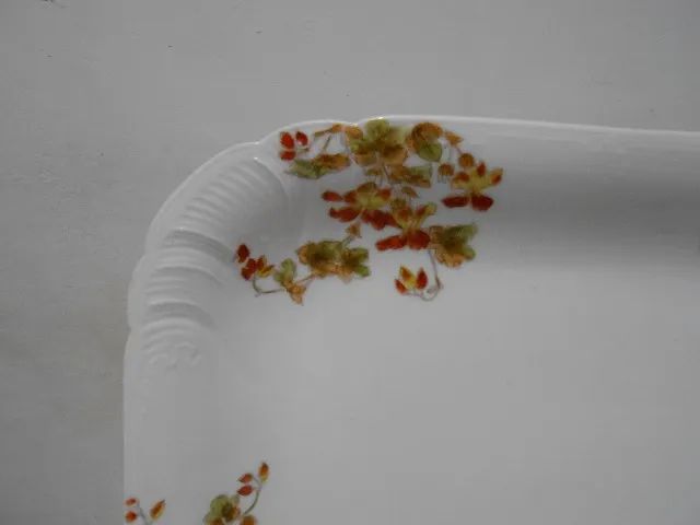 Antiga Travessa De Porcelana Francesa - Foto 3