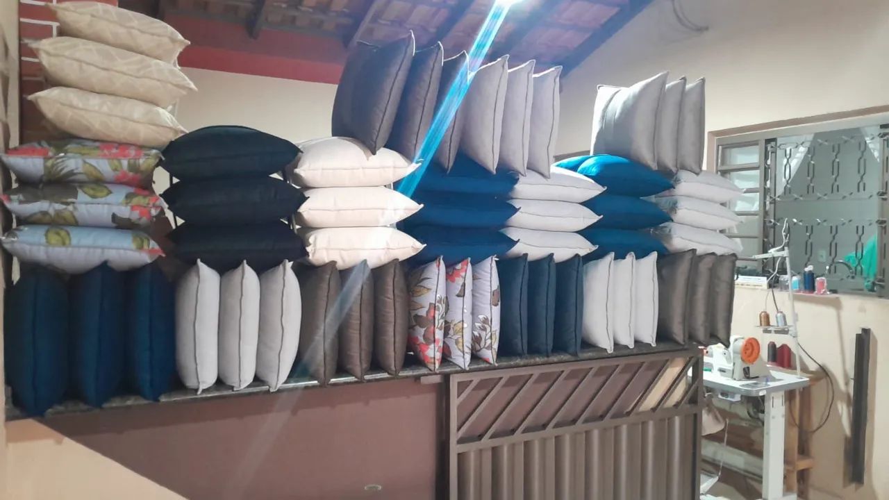 Promoção direto da fábrica almofadas kit com 03 unidades 50.00  - Foto 4