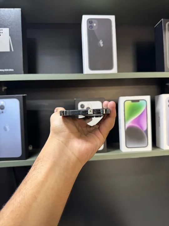 iPhone 13 Pro Max 512 gb Grafite - Sem Face ID  - Foto 3
