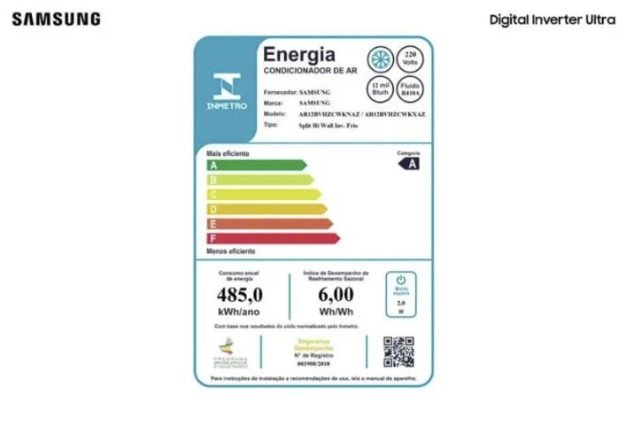 NOVO Ar condicionado Samsung  18.000btu Windfree inverter- 220v Frio - Foto 3