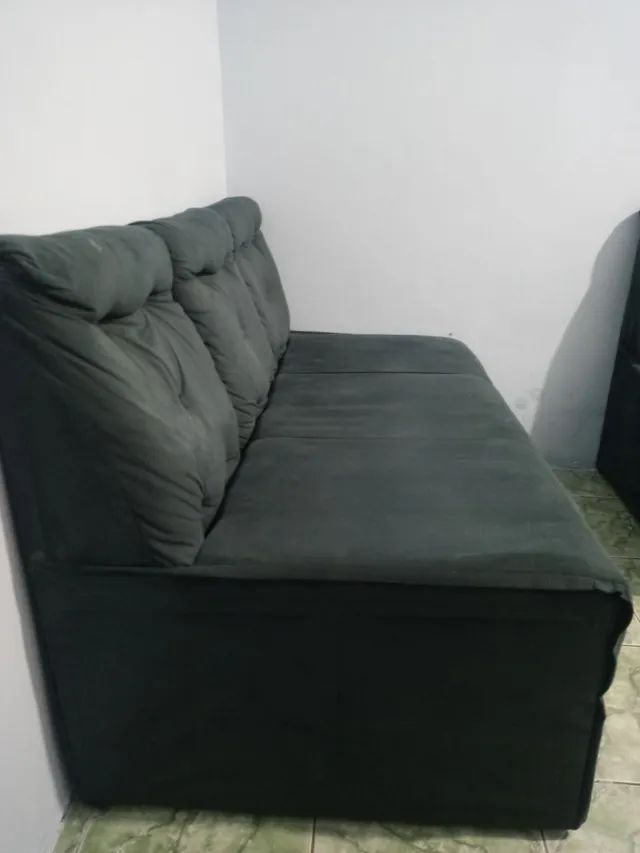 Sofa verde Sofás e Poltronas Uberaba, Curitiba 1282065256 OLX