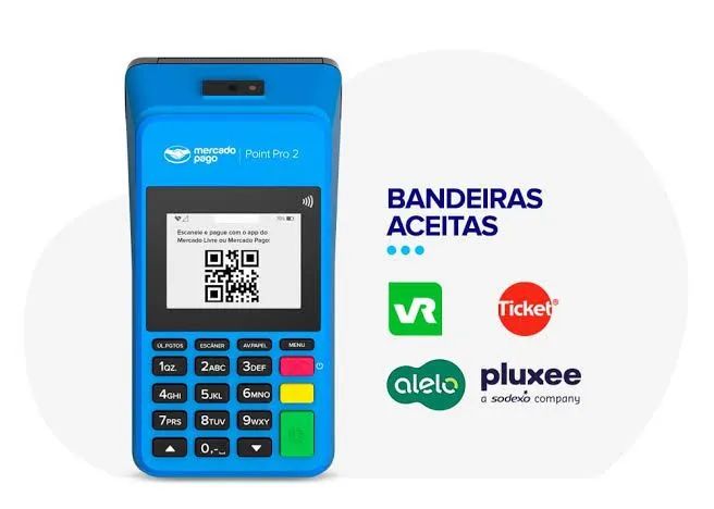 Maquininha de Cartão Mercado Pago Point Pro 2 - Nova! - Foto 4