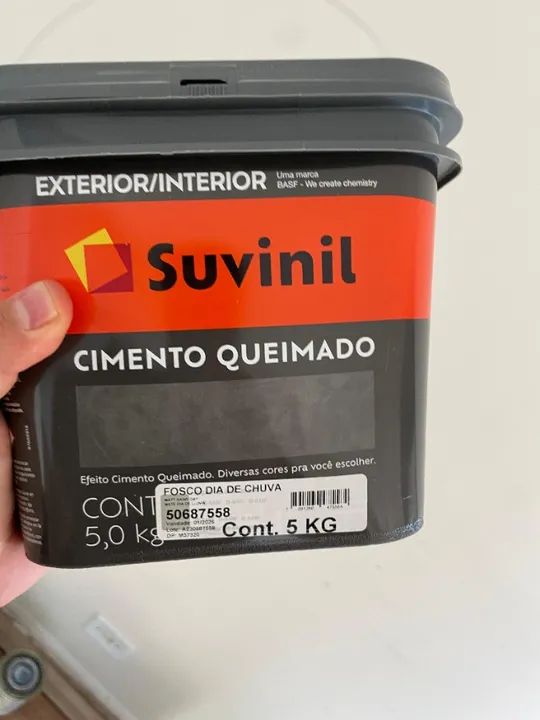 Tinta Suvinil Cimento Queimado
