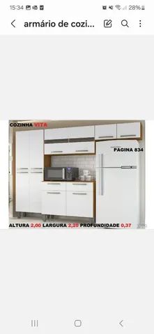 Armário de cozinha vita oferecemos entrega e montagem grátis para toda Maceió 