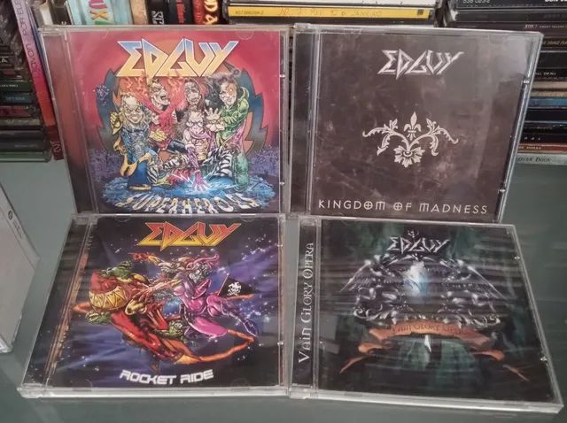4Cds Da Banda Alemã EDGUY 