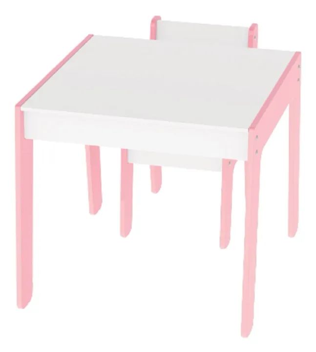 Conjunto de mesa e cadeira infantil 