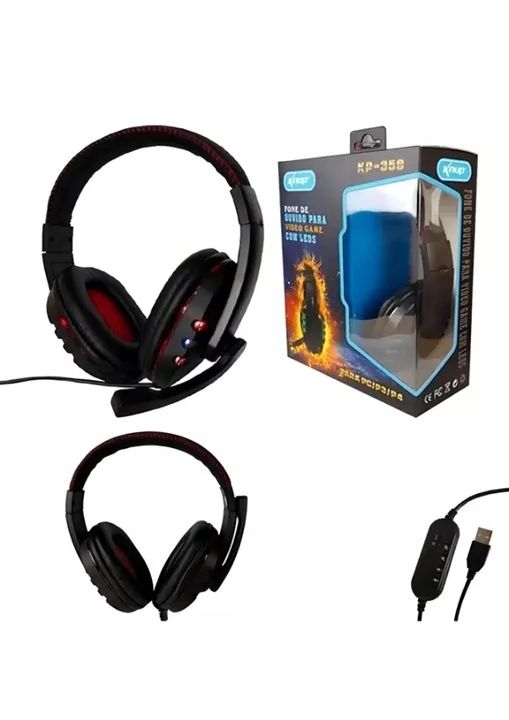 Fone Gamer Headset Com Fio KP-359 Knup - Foto 4