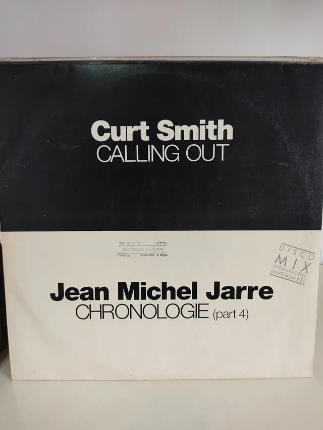 LP disco vinil Curt Smith e Jean Michel Jarre. 1993