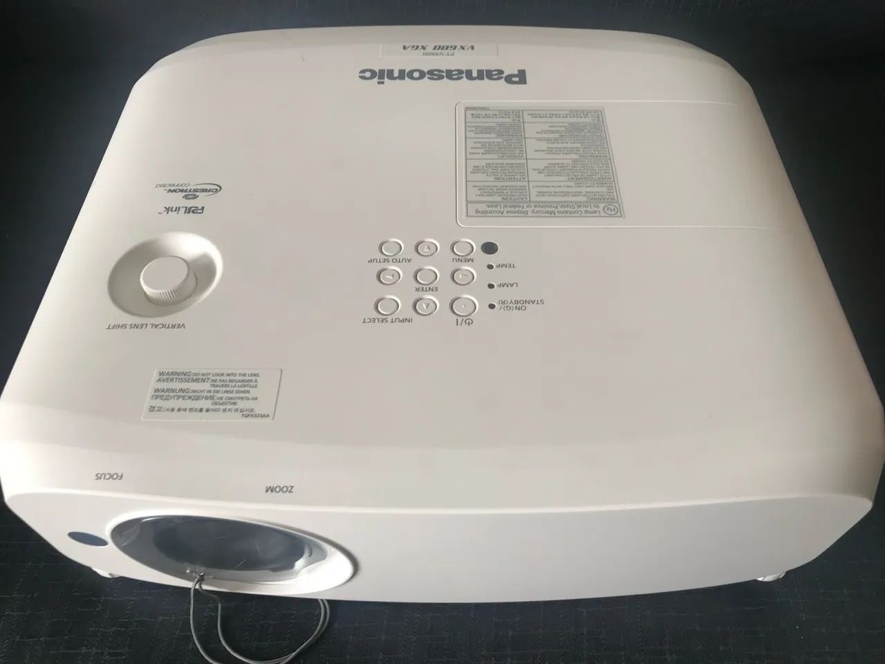 Vendo PROJETOR PANASONIC PTVX 600u 5.500 Lumens - Foto 2