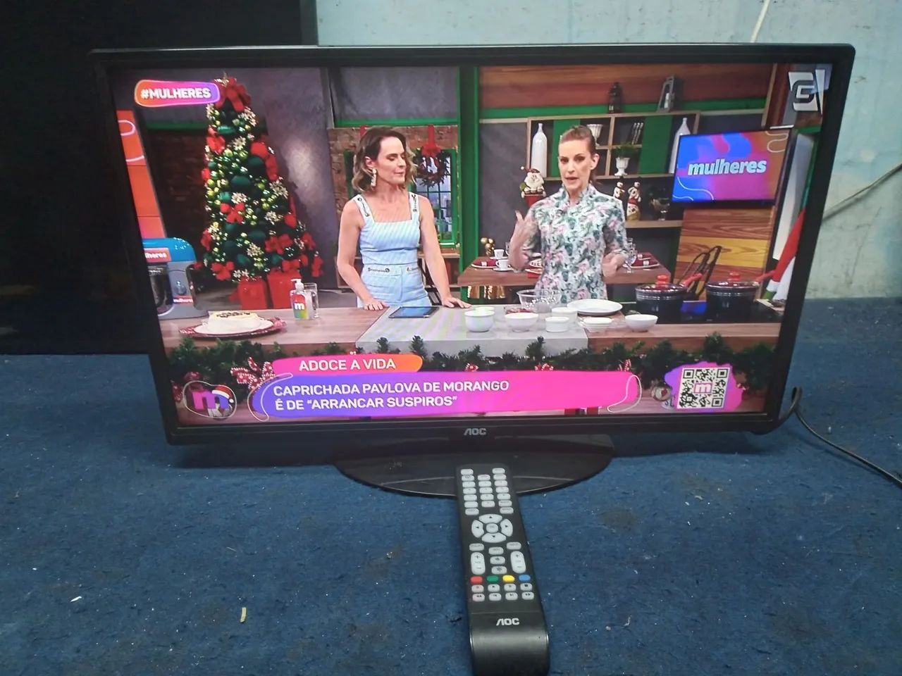 TV AOC 24" LED DIGITAL NÃO É SMART! - Foto 2