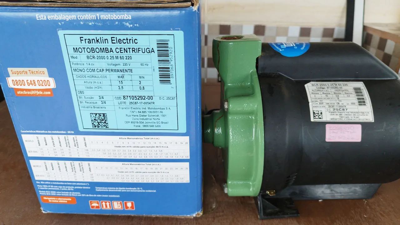 BOMBA D'AGUA CENTRÍFUGA  - Foto 4