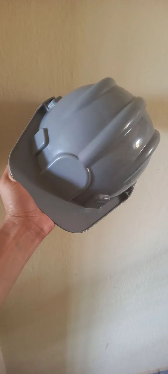 Capacete de Segurança Cinza