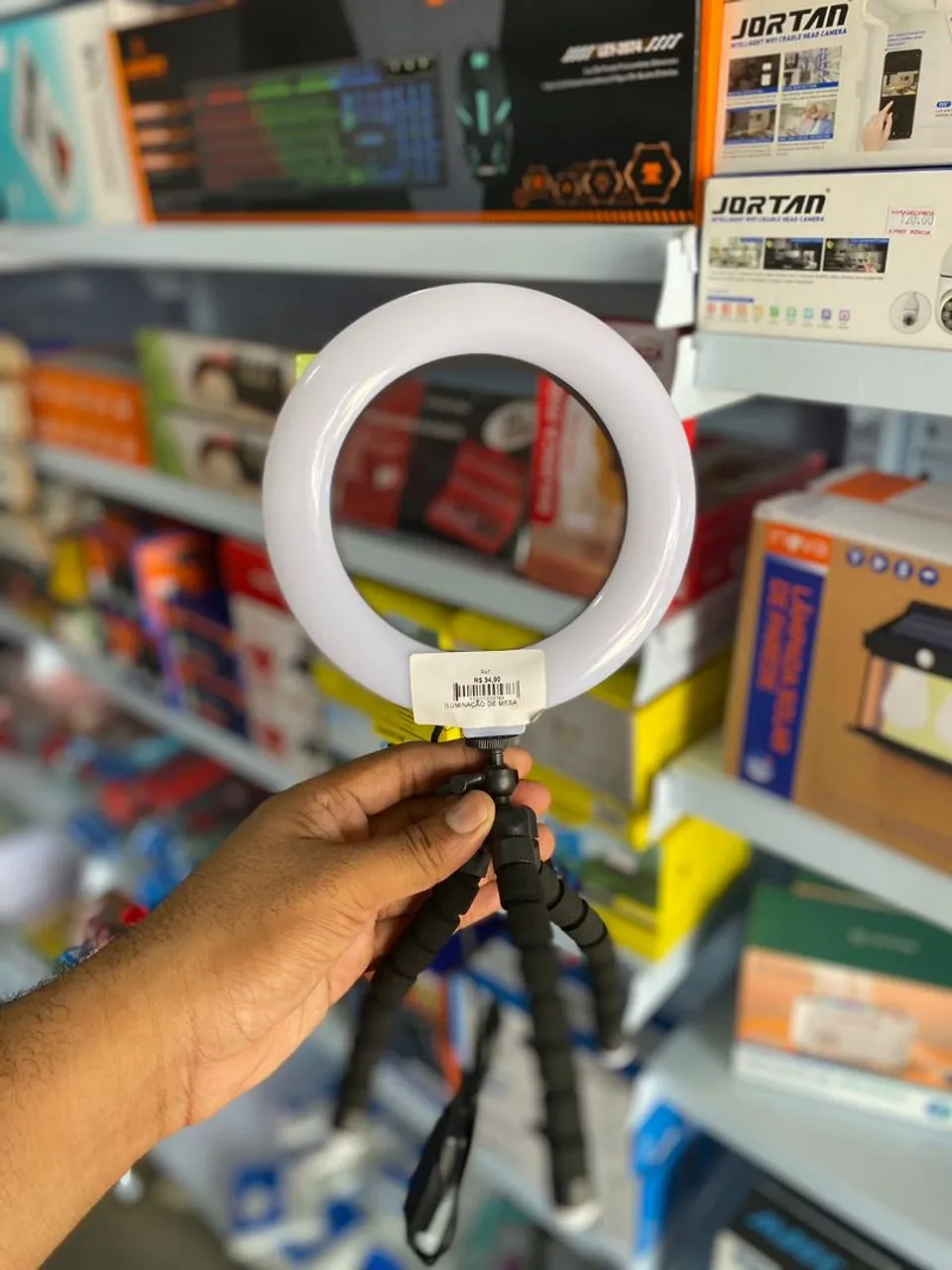 Ring Light para Fotos e Vídeos