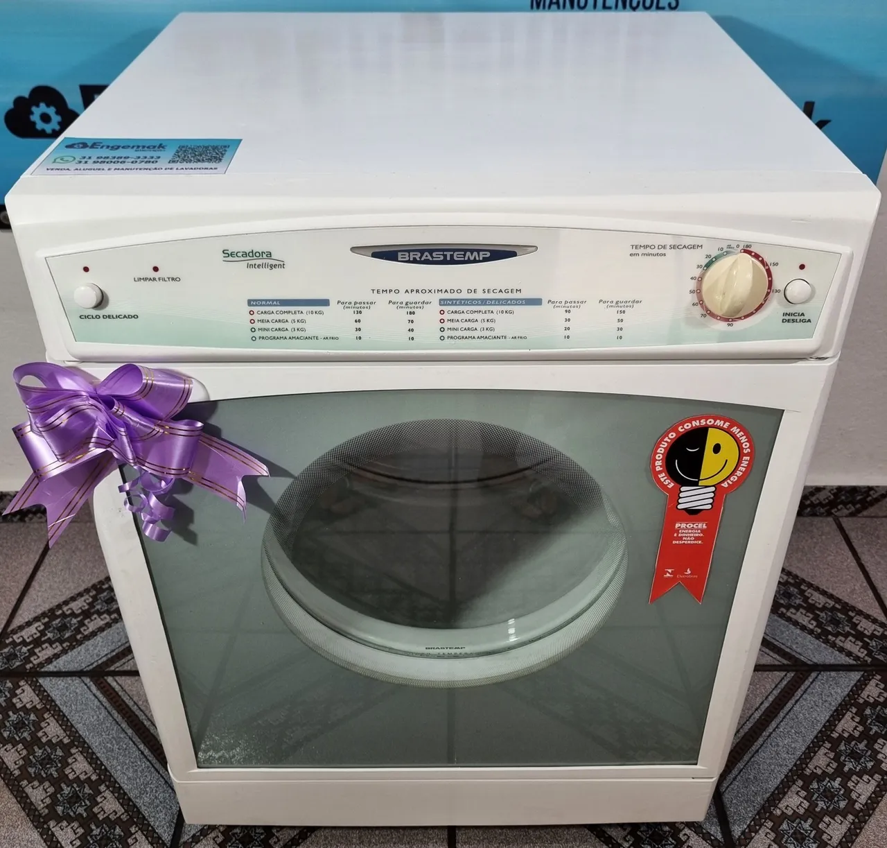 Secadora de roupas Brastemp com 10KG de capacidade 127V com 10 Meses de Garantia