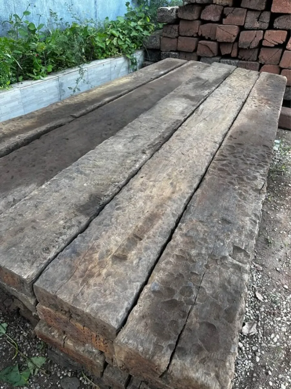 Prancha Rustica de dormentes | Peça 2,80mts x 22xm x 7cm