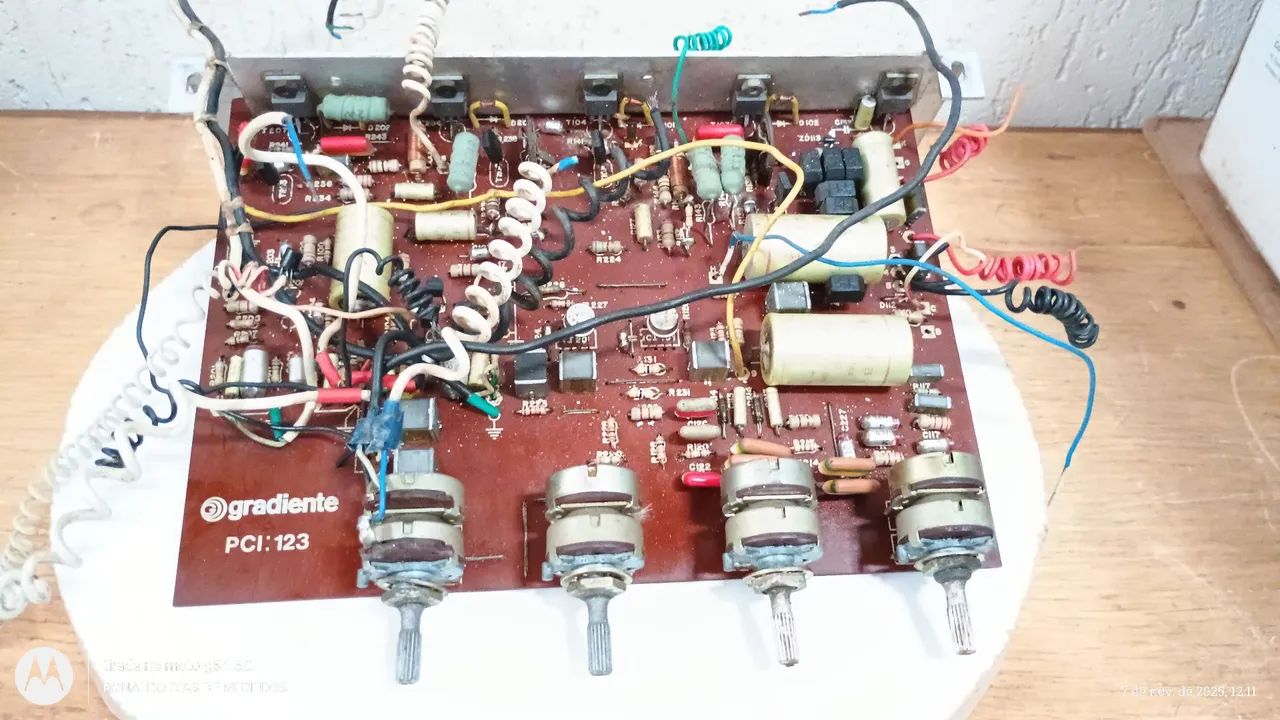 Placa mãe RECEIVER gradiente