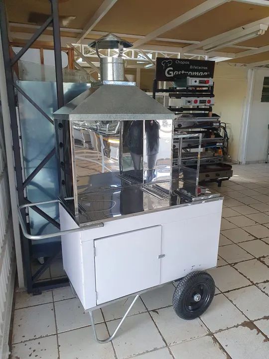 Carrinho de lanche, de churros, de churrasco  - Foto 4