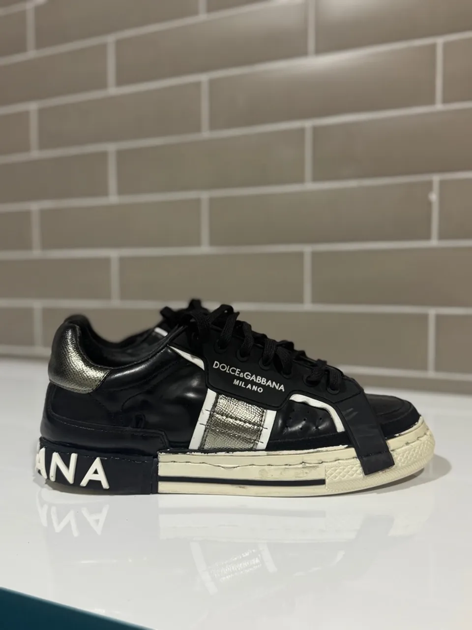 Tênis Dolce & Gabbana ORIGINAL 5400 em loja 1400 NA MINHA MÃO !