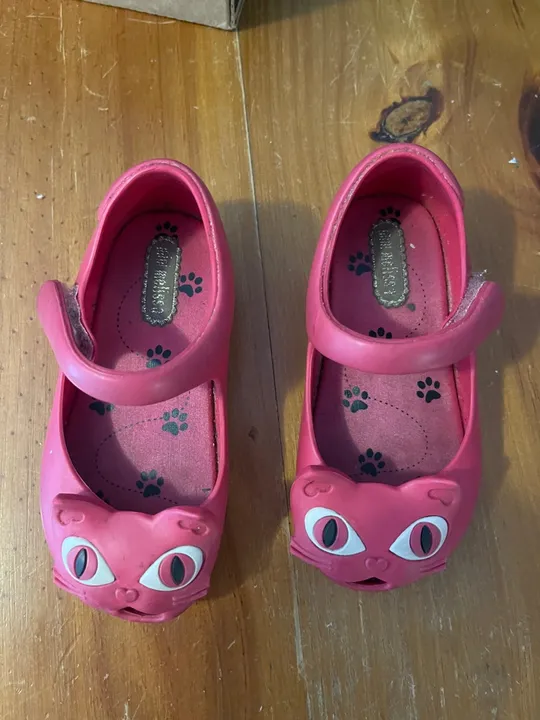 Mini Melissa gatinha rosa TAM 20/21