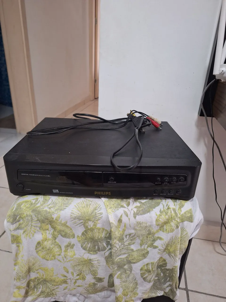 DVD Player Philips com defeito