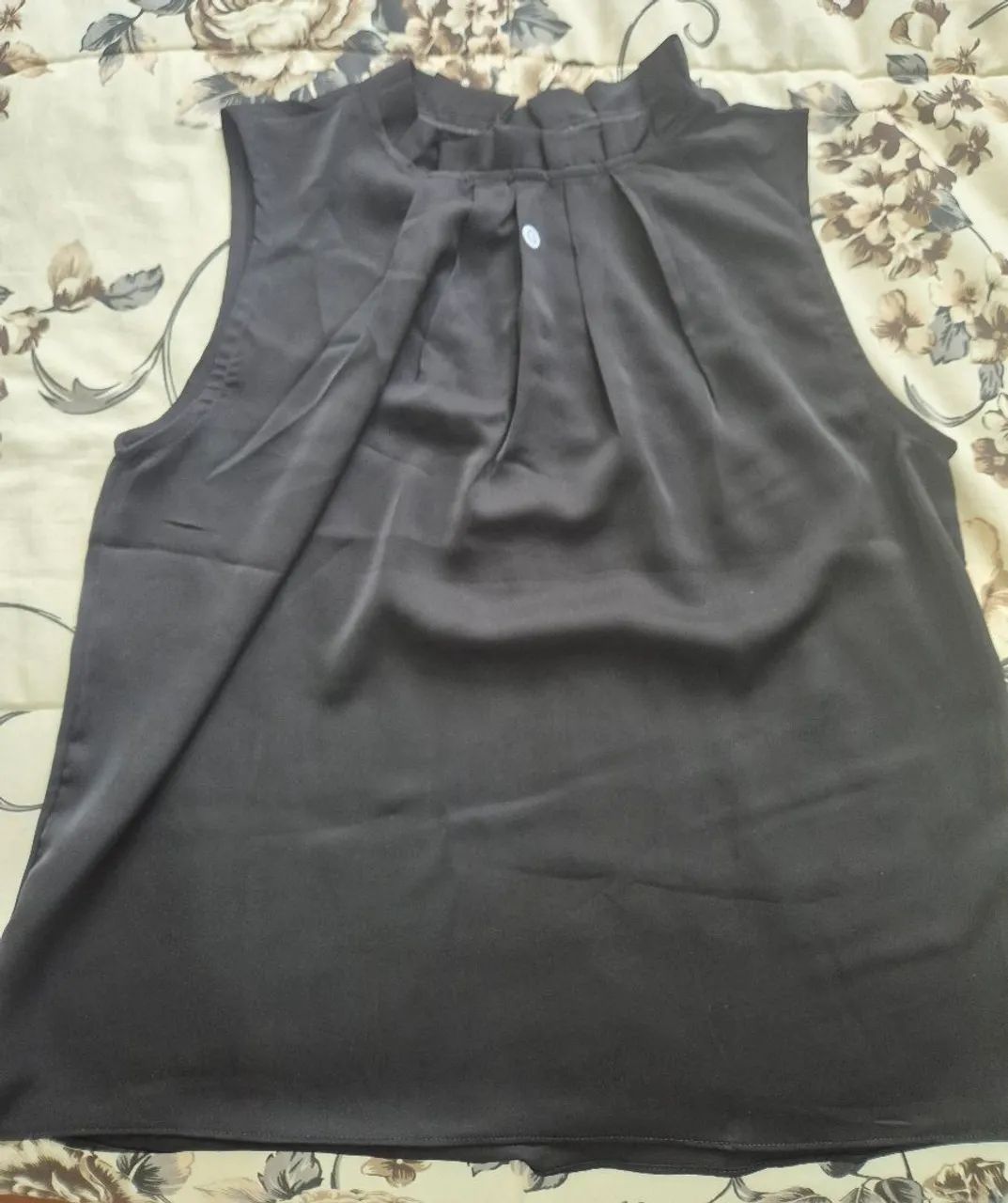 Blusa Preta tam M nova - Foto 3