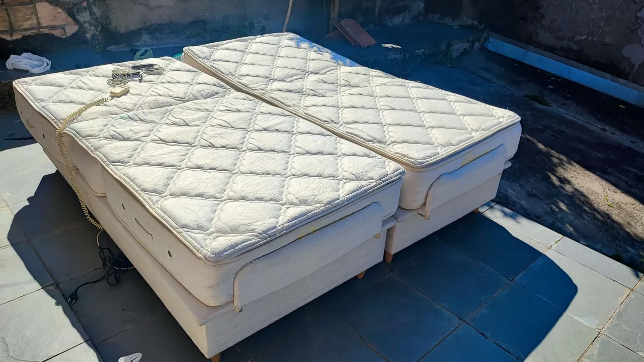 Camas Box Ajustáveis com Colchão