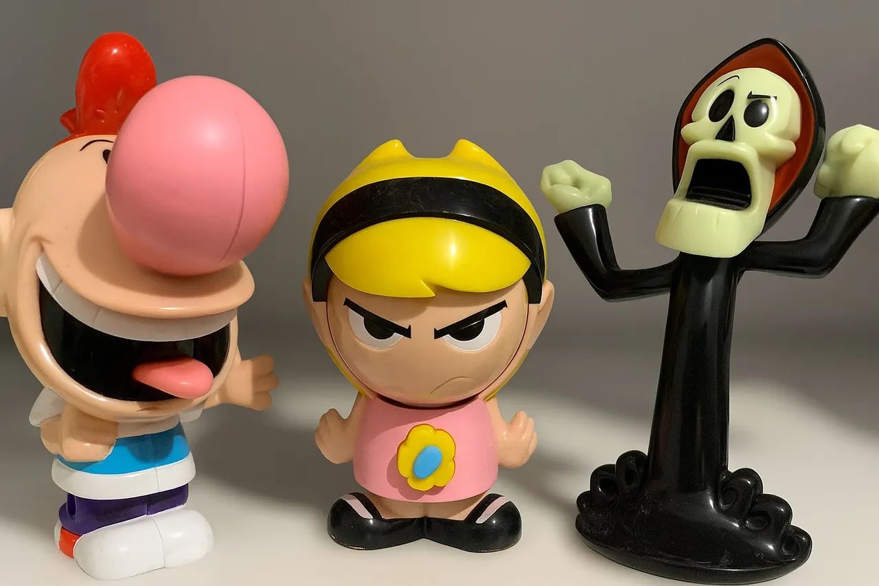 Billy Mandy Puro Osso Bonecos Cartoon 