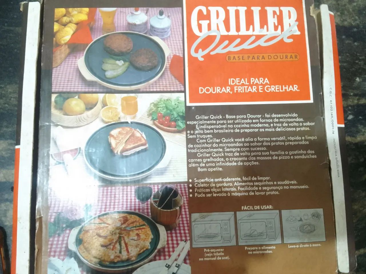 Griller Quick Anti-Aderente -Para Microondas - Foto 5