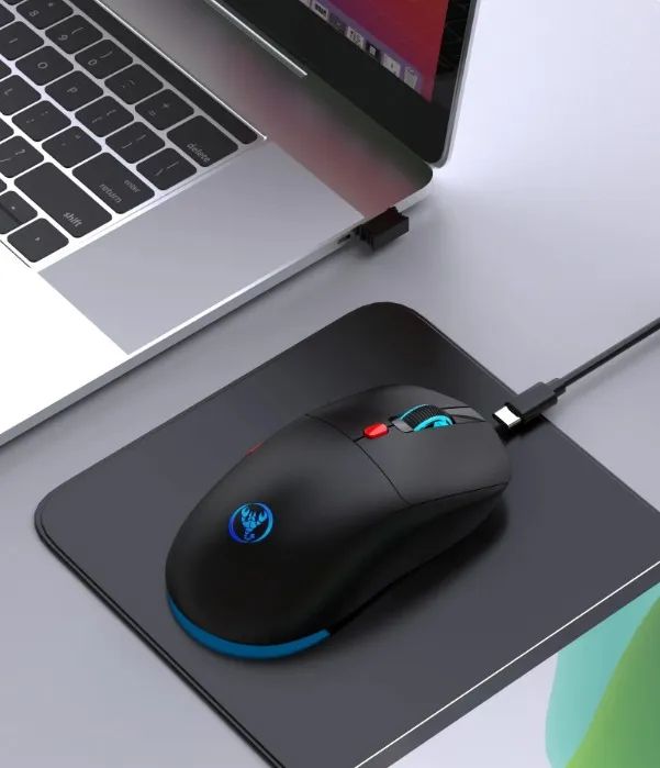 Mouse HXSJ T20 PRETO - Foto 2