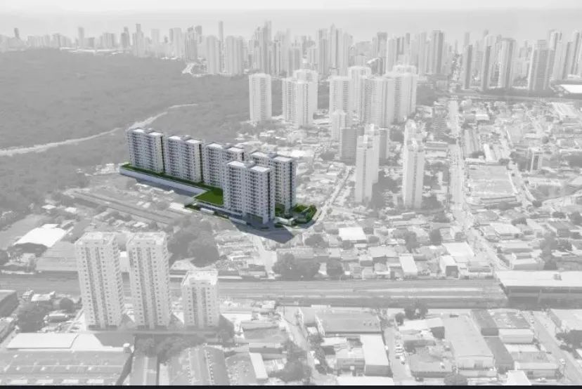 Repasse apt no Luar do Parque. 2 quartos/1suite. 53mts, Ld. Nascente. - Foto 3
