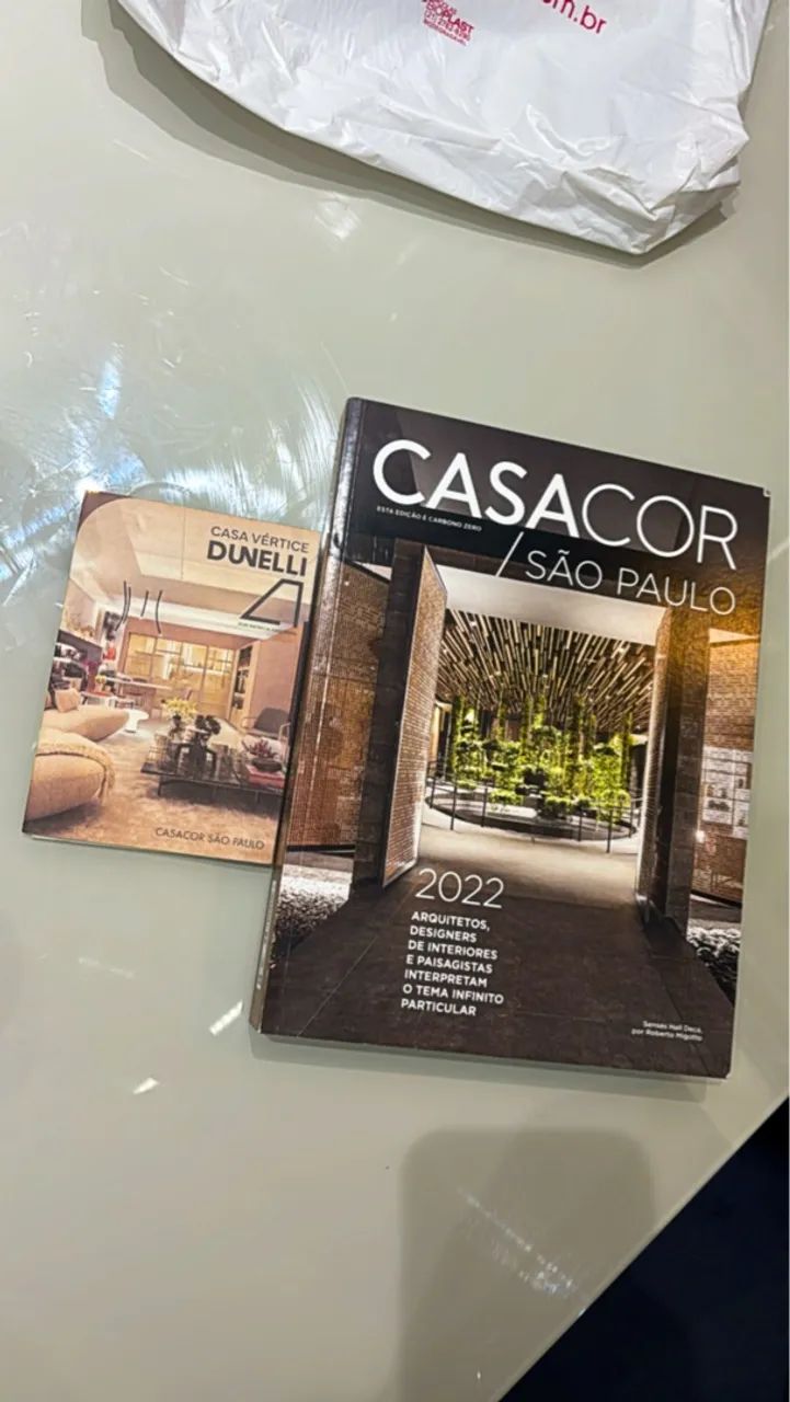 Revistas Casacor e Casa Vértice Dunelli