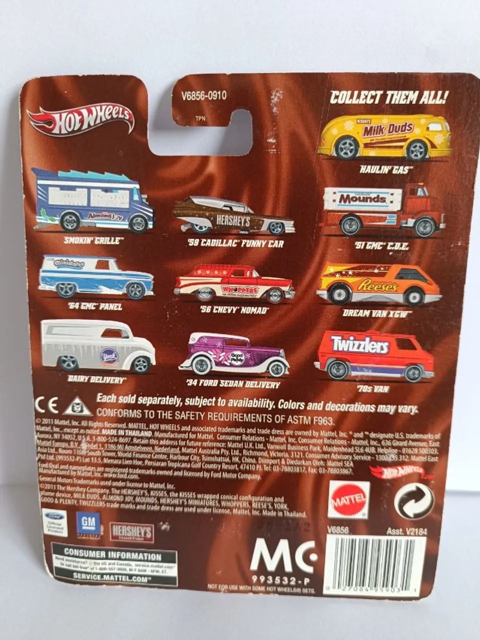 Hot Wheels Hershey's 64 GMC Panel - Foto 4