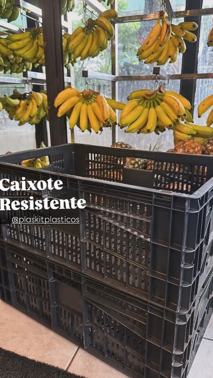 Caixa de plástico 