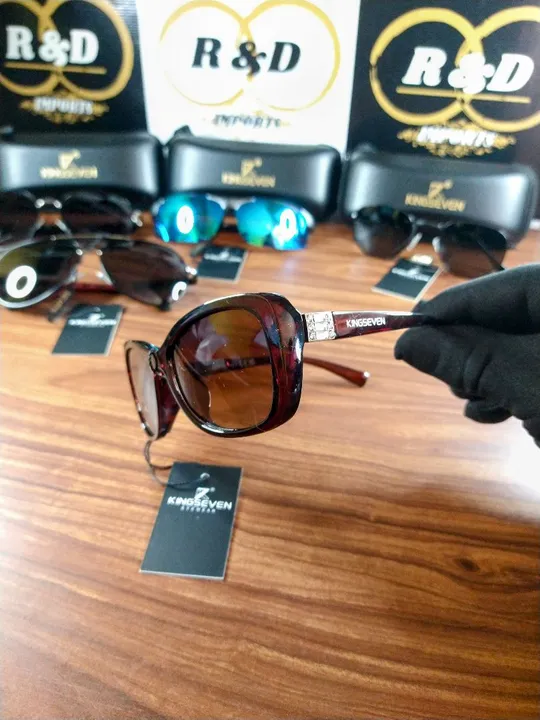 Entrega grátis // Óculos de Sol Feminino KingSeven original com lentes polarizadas 