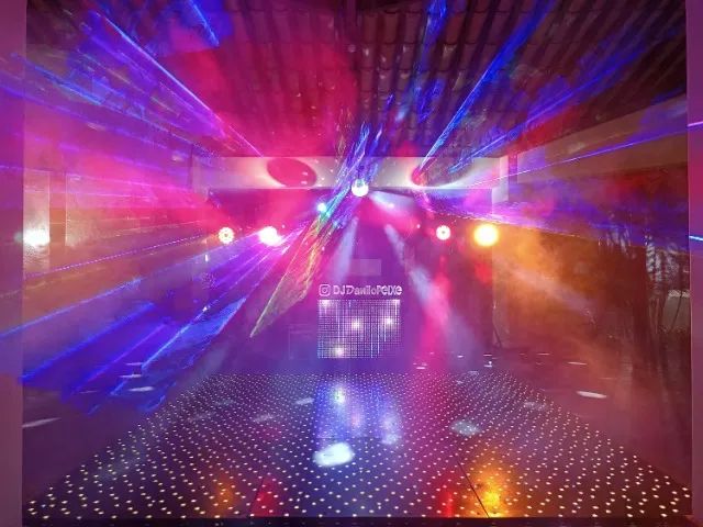 DJ, Som, Luz e piso de Led - Boate Completa - Discoteca