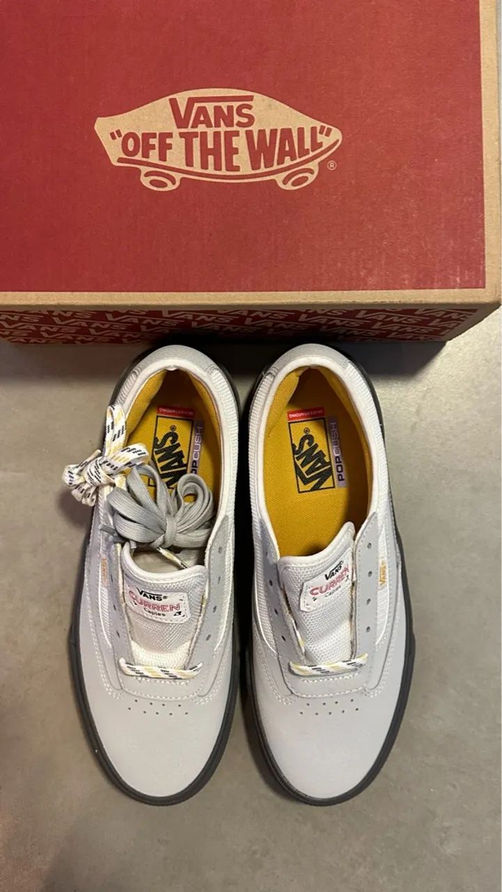 Tênis Vans Curren Caples Cinza TAM 41 novo - Foto 2