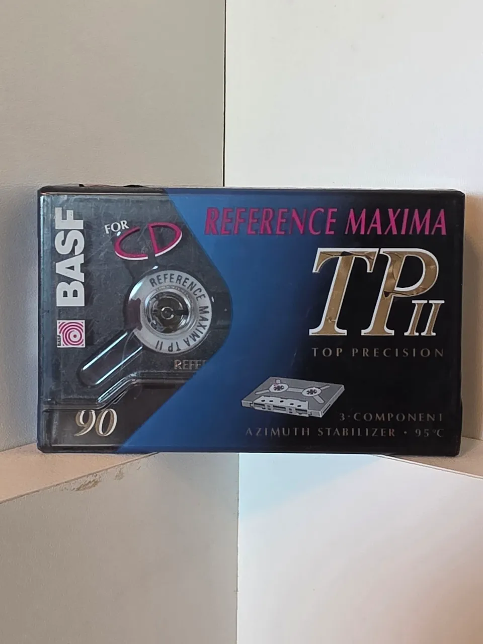 Fita Cassete BASF Reference Maxima TP II 90