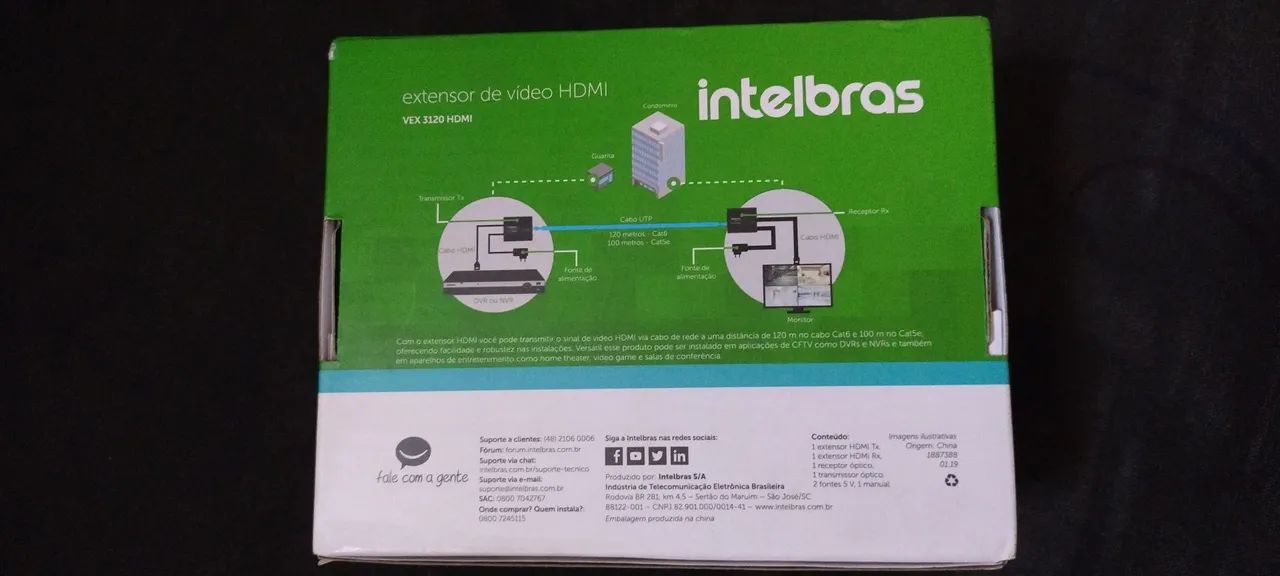 Extensor HDMI Intelbras - Foto 2