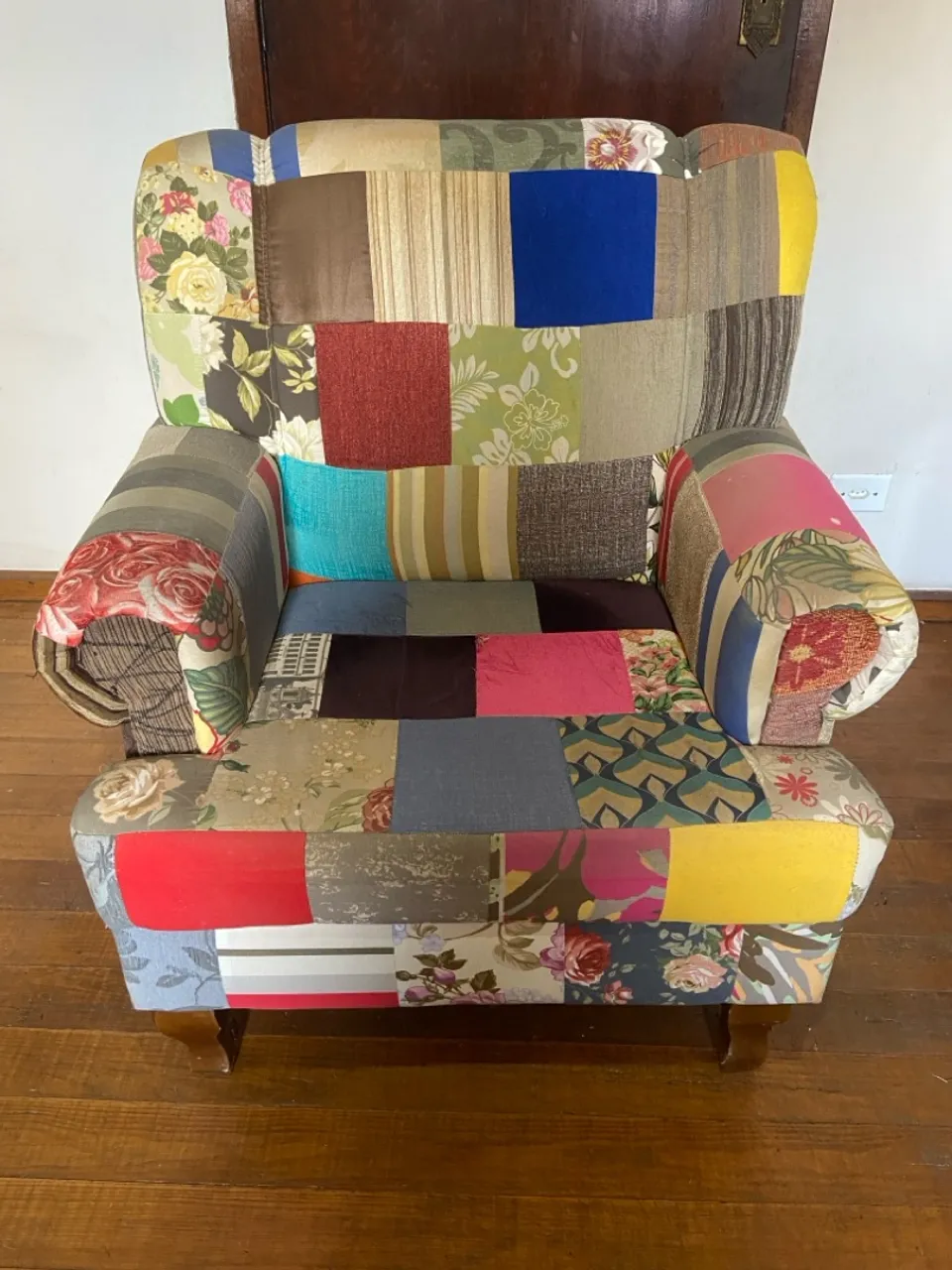 Poltrona Patchwork Colorida